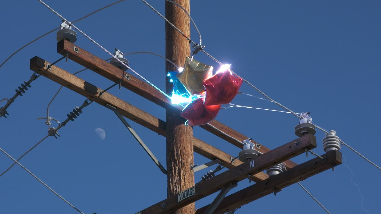 How Balloons Affect Power Lines